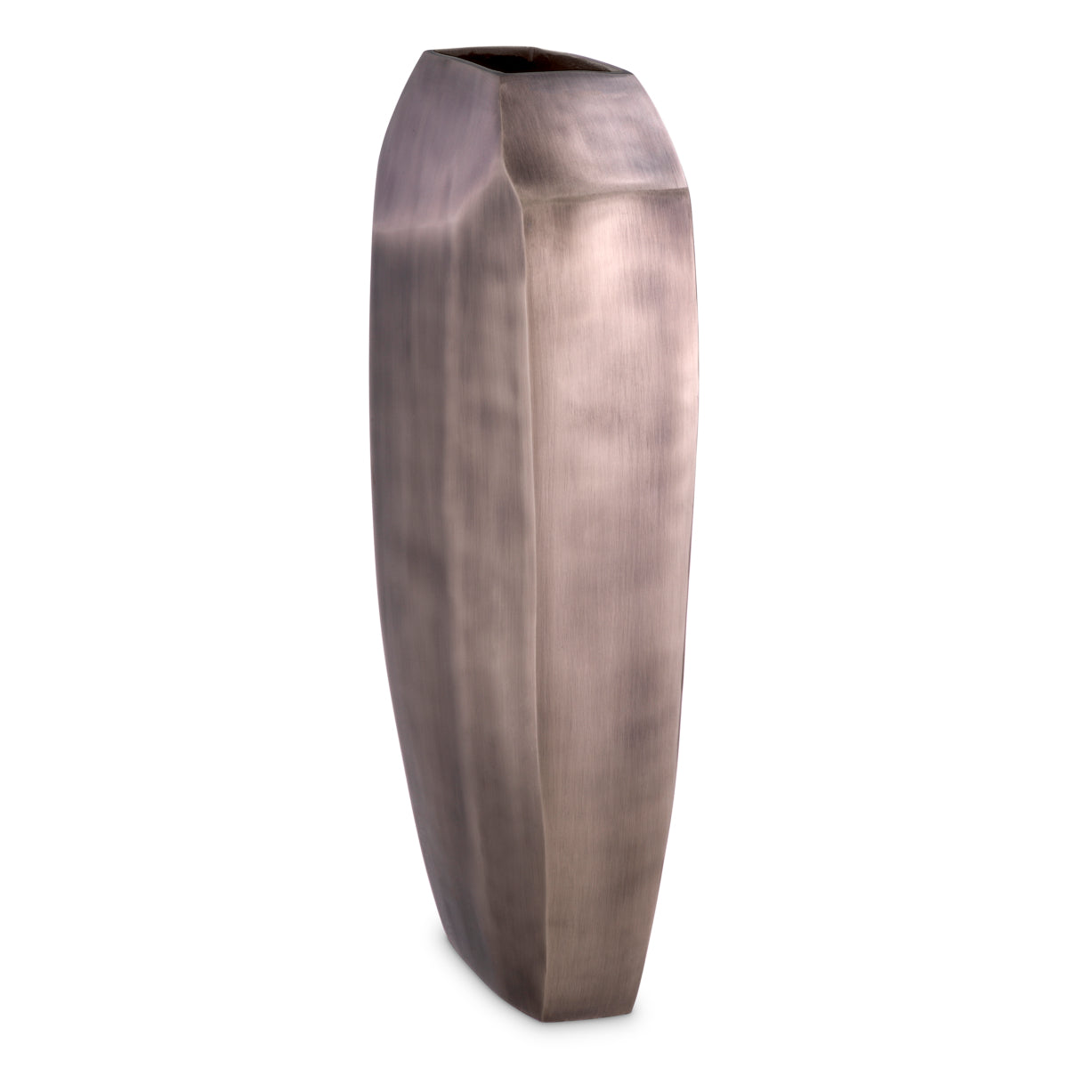 Vase Linos L matte nickel finish