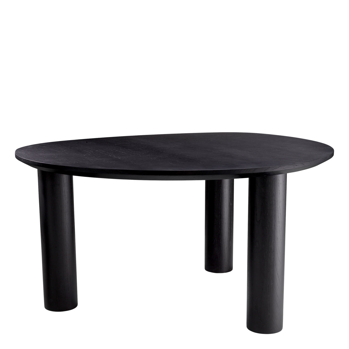 Dining Table Lombardo black veneer